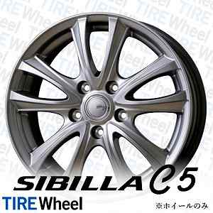 ホイールのみ4本1台分セット TOPY SIBILLA C-5 16インチ 16×6.5J +46 PCD/H 112 5穴 TG 新品