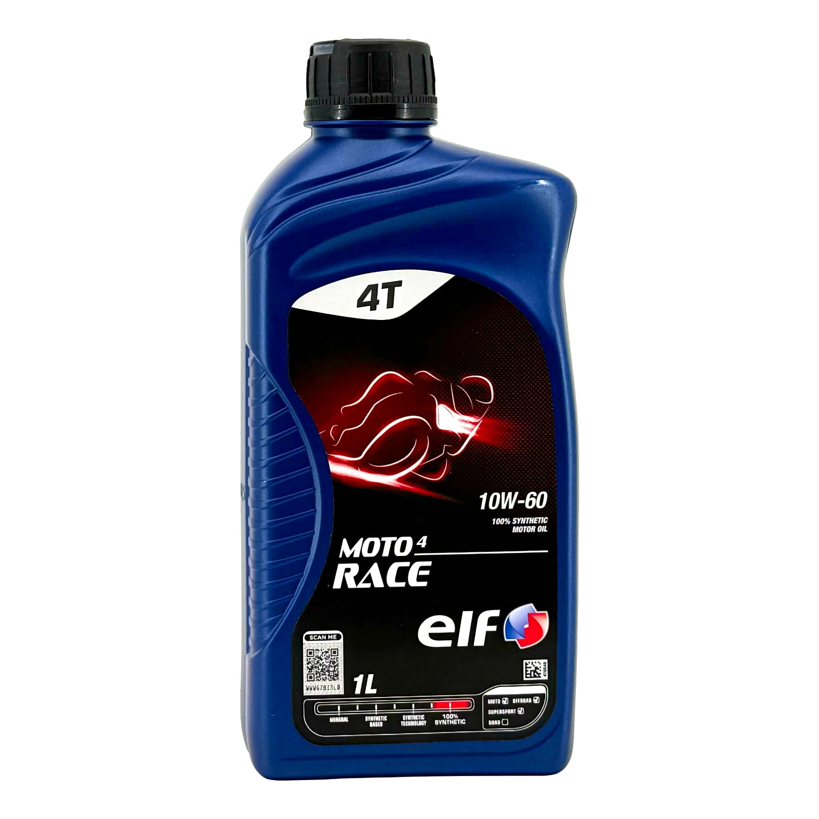 3本セット】 elf MOTO 4 TECH (エルフ モト4 テック) 10W-50 1L