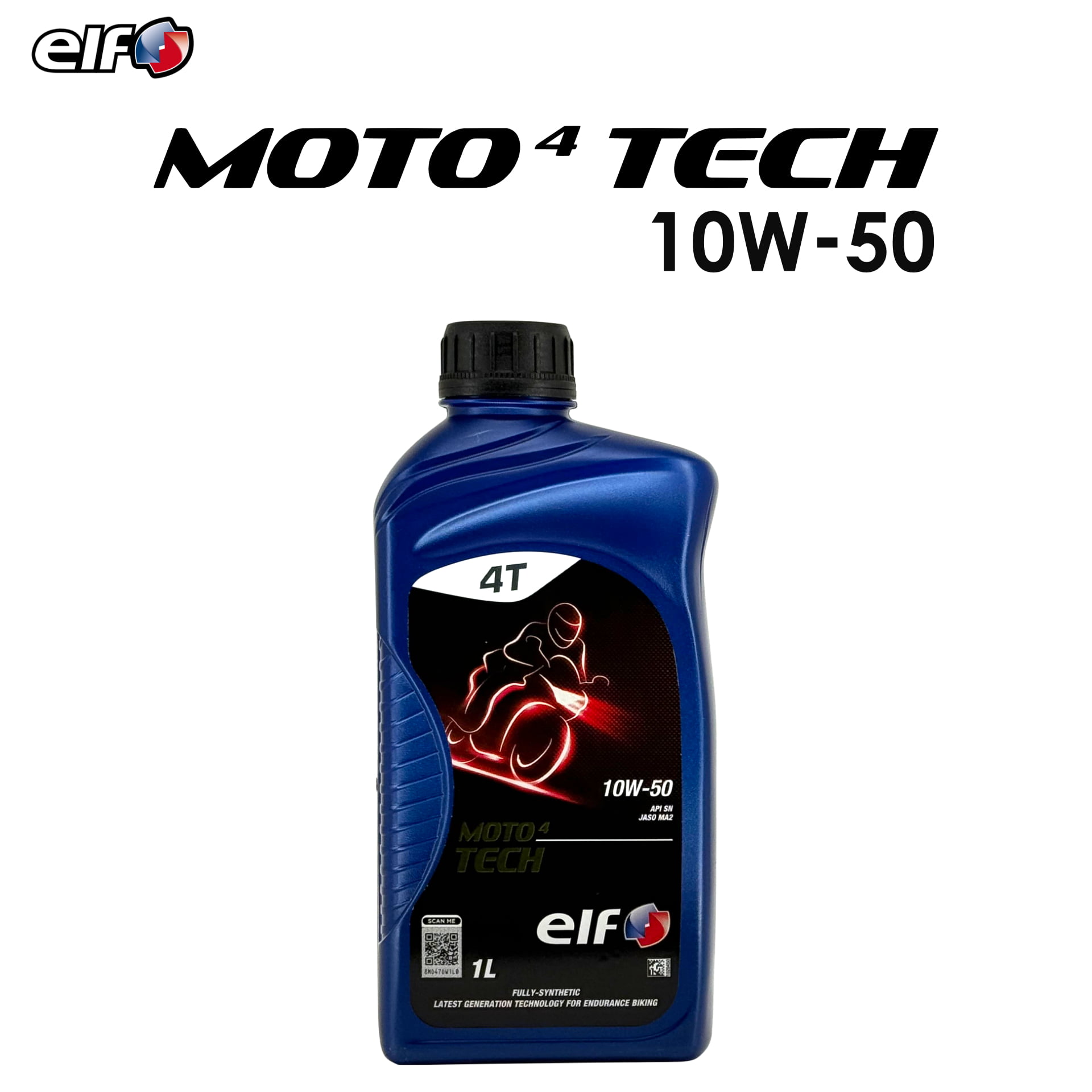 3本セット】 elf MOTO 4 TECH (エルフ モト4 テック) 10W-50 1L