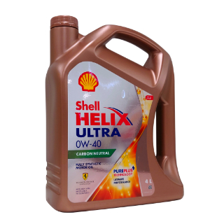 【単品よりお得 2本セット】Shell HELIX ULTRA (シェル ヒリックス ウルトラ) 0W-40 4L エンジンオイル [並行輸入品]