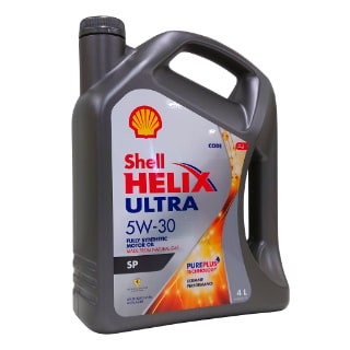 【単品よりお得 2本セット】Shell HELIX ULTRA SP (シェル ヒリックス ウルトラ SP) 5W-30 4L エンジンオイル [並行輸入品]