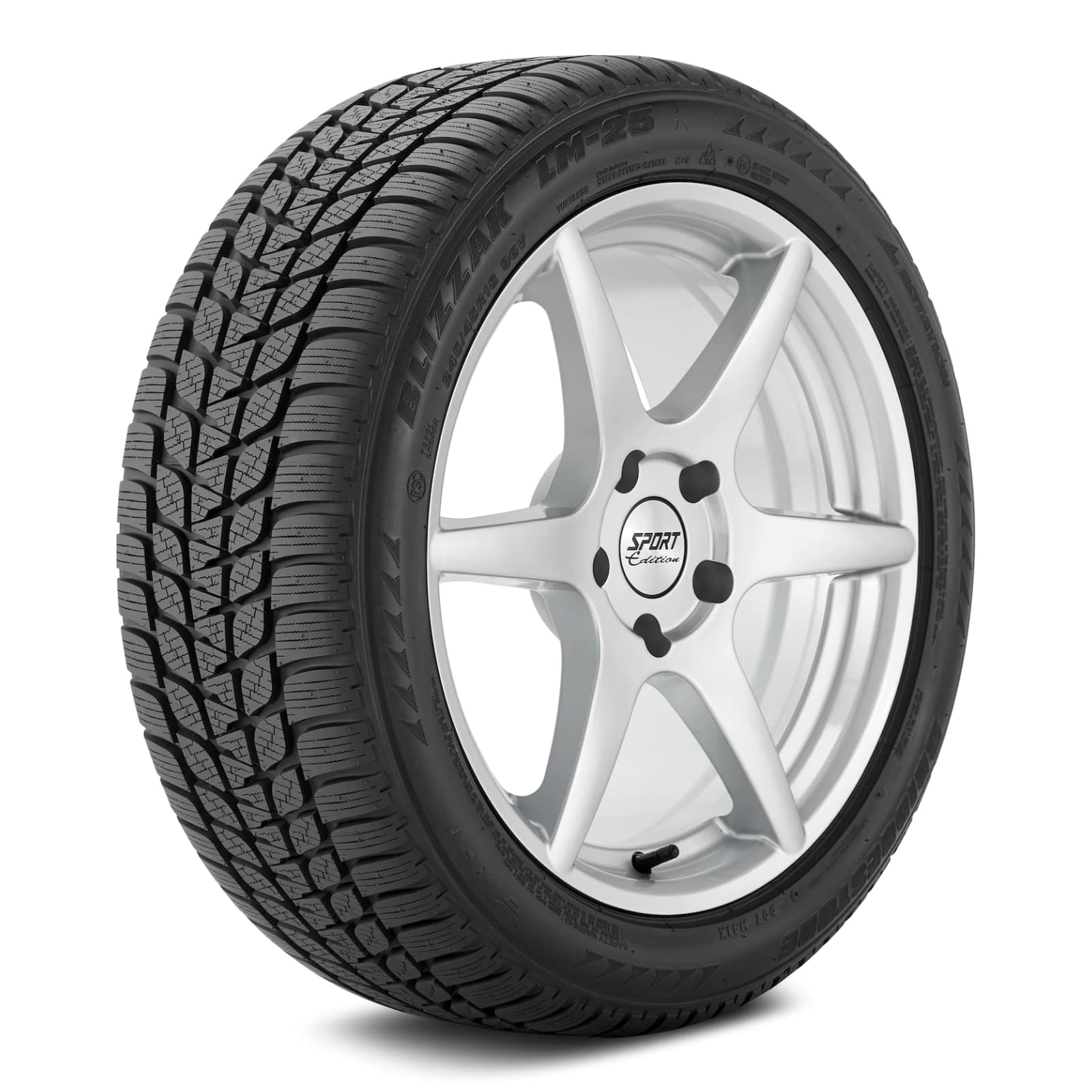 25年製 日本製 255/40R20 97V RFT ブリヂストン BLIZZAK LM-25 （ブリザックLM-25） 20インチ ランフラットタイヤ ウィンタータイヤ 新品