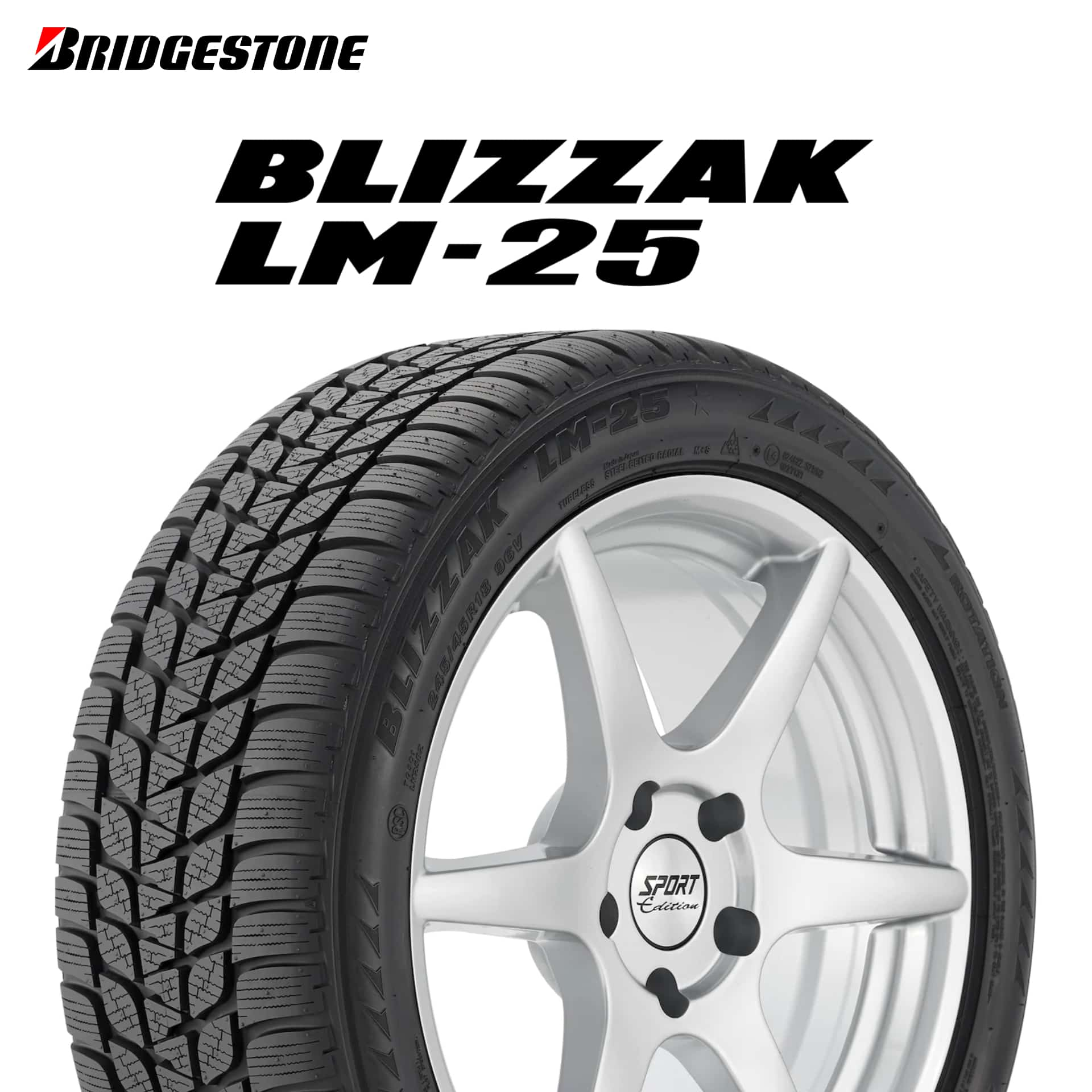 23年製 日本製 285/35R20 100V RFT ブリヂストン BLIZZAK LM-25 (ブリザックLM-25) ランフラットタイヤ 20インチ 新品