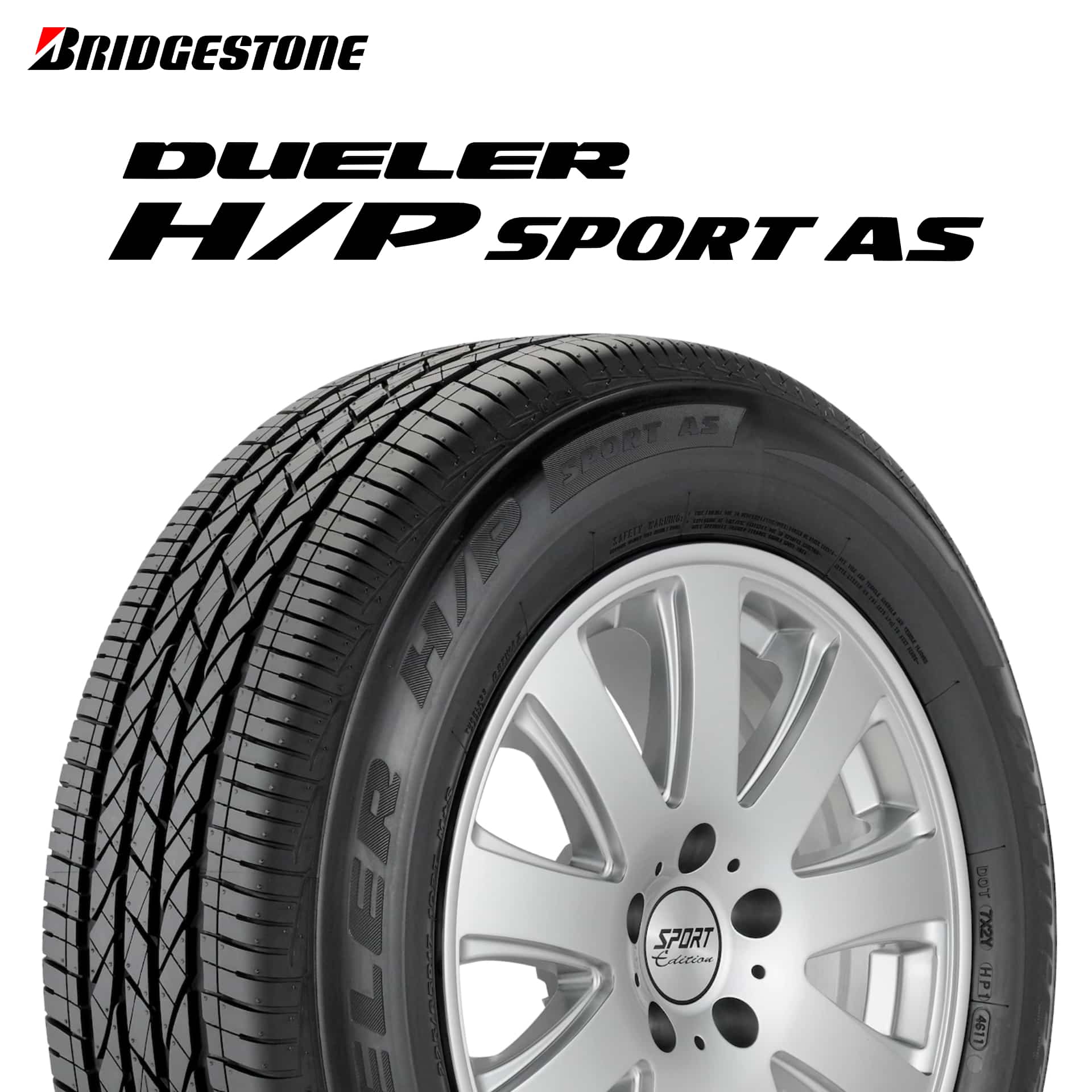 22年製 215/60R17 96H ブリヂストン DUELER H/P SPORT AS (デューラーHPスポーツ オールシーズン) 17インチ 新品