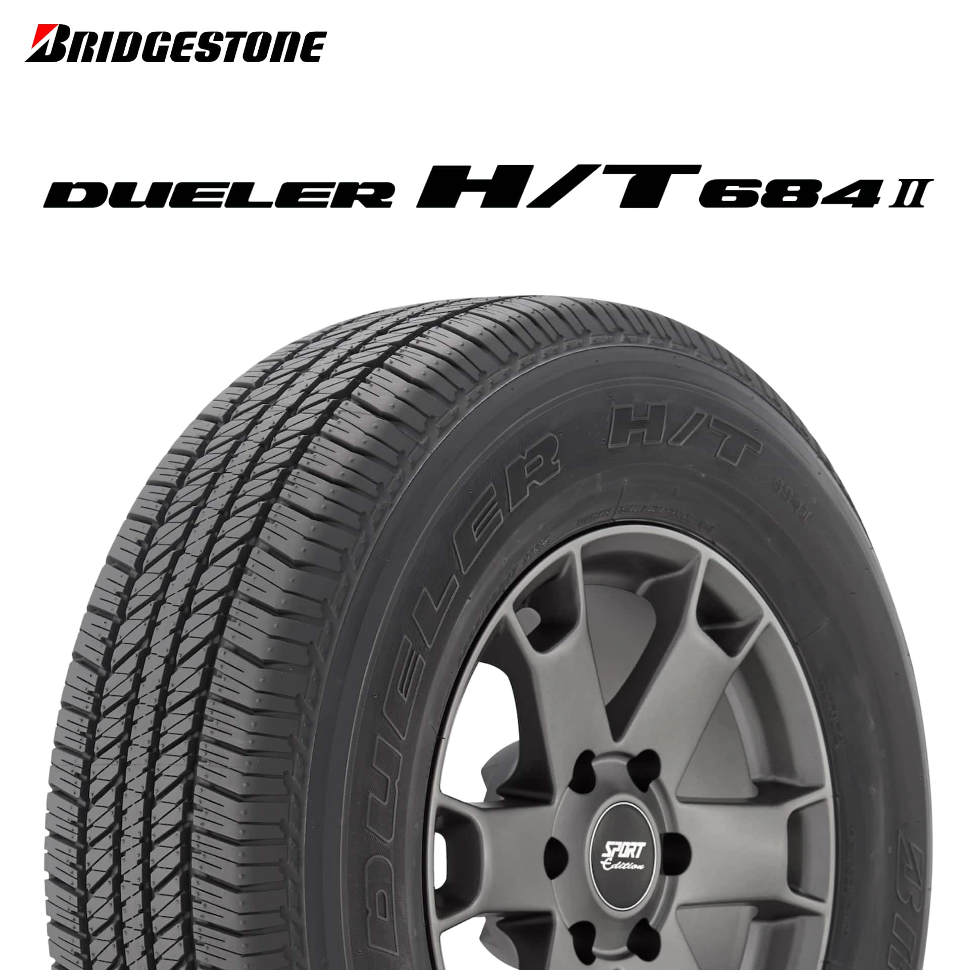 23年製 265/60R18 110H ブリヂストン DUELER H/T 684 II (デューラー ...