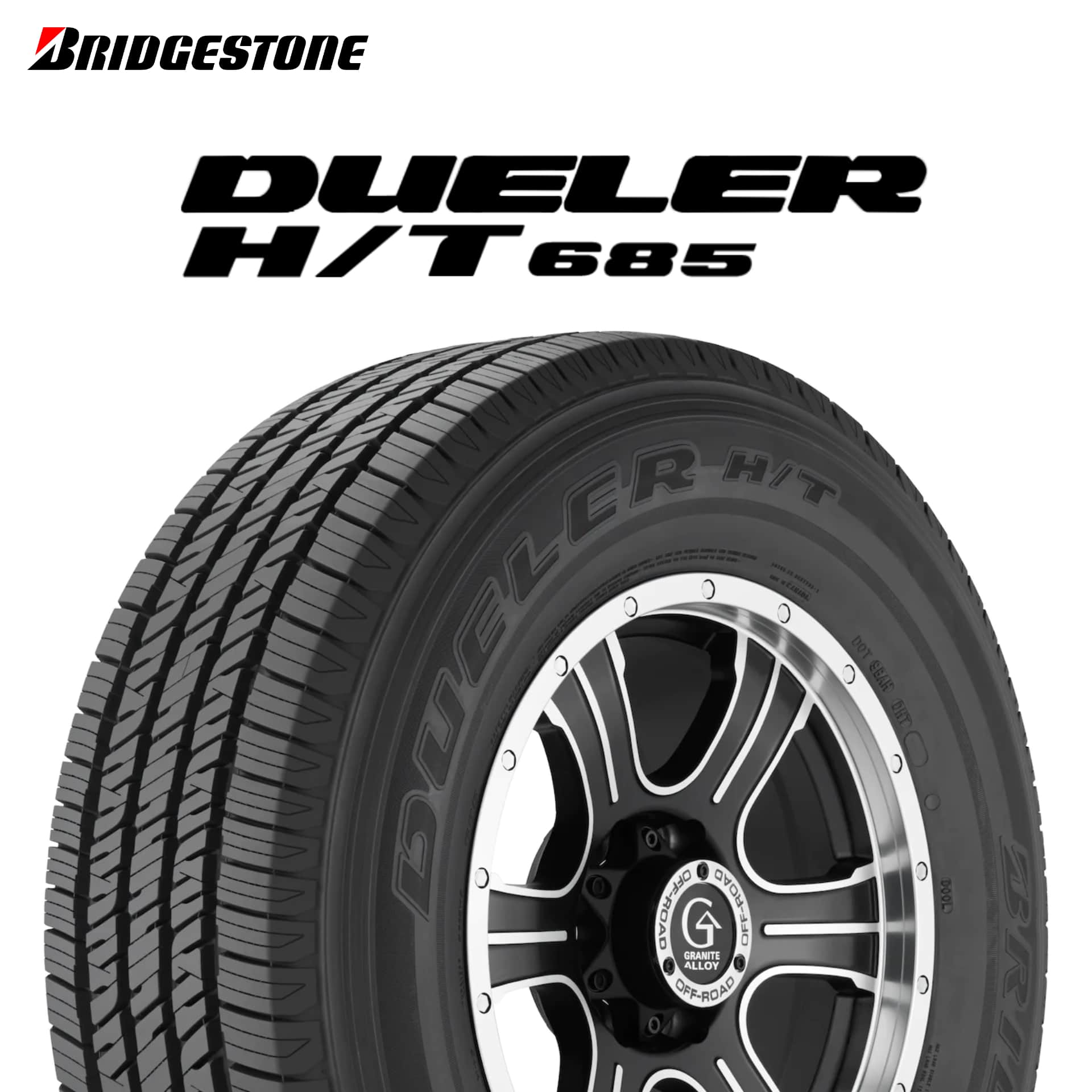 22年製 255/70R18 113T ブリヂストン DUELER H/T 685 (デューラーHT685) 18インチ 新品