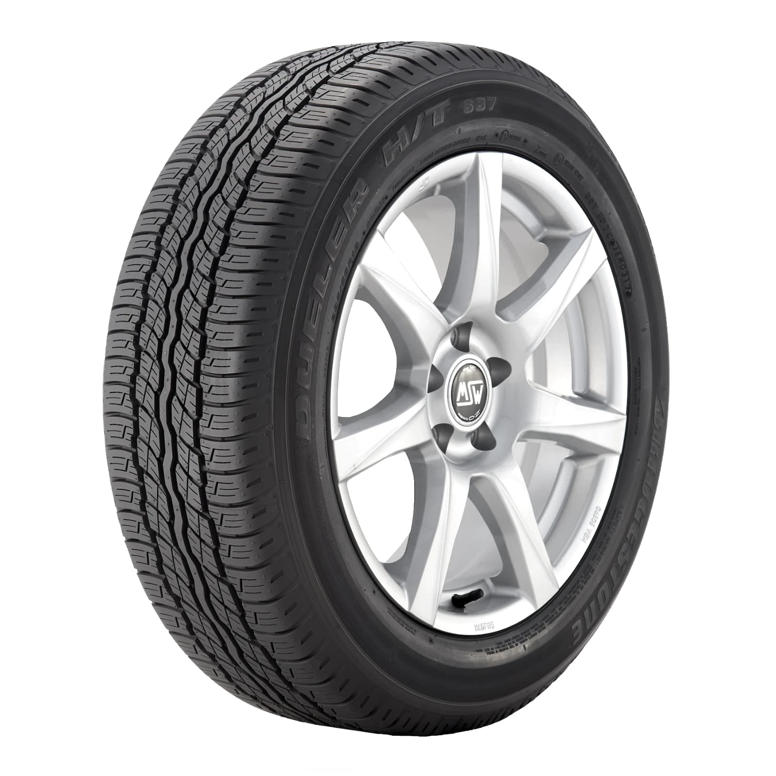 22年製 225/65R17 102H ブリヂストン DUELER H/T 687 (デューラーHT687) 17インチ 新品