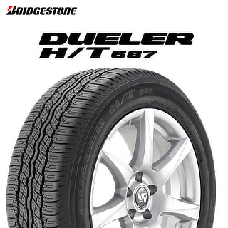 22年製 日本製 235/55R18 100H ブリヂストン DUELER H/T 687 (デューラーHT687) 18インチ 新品