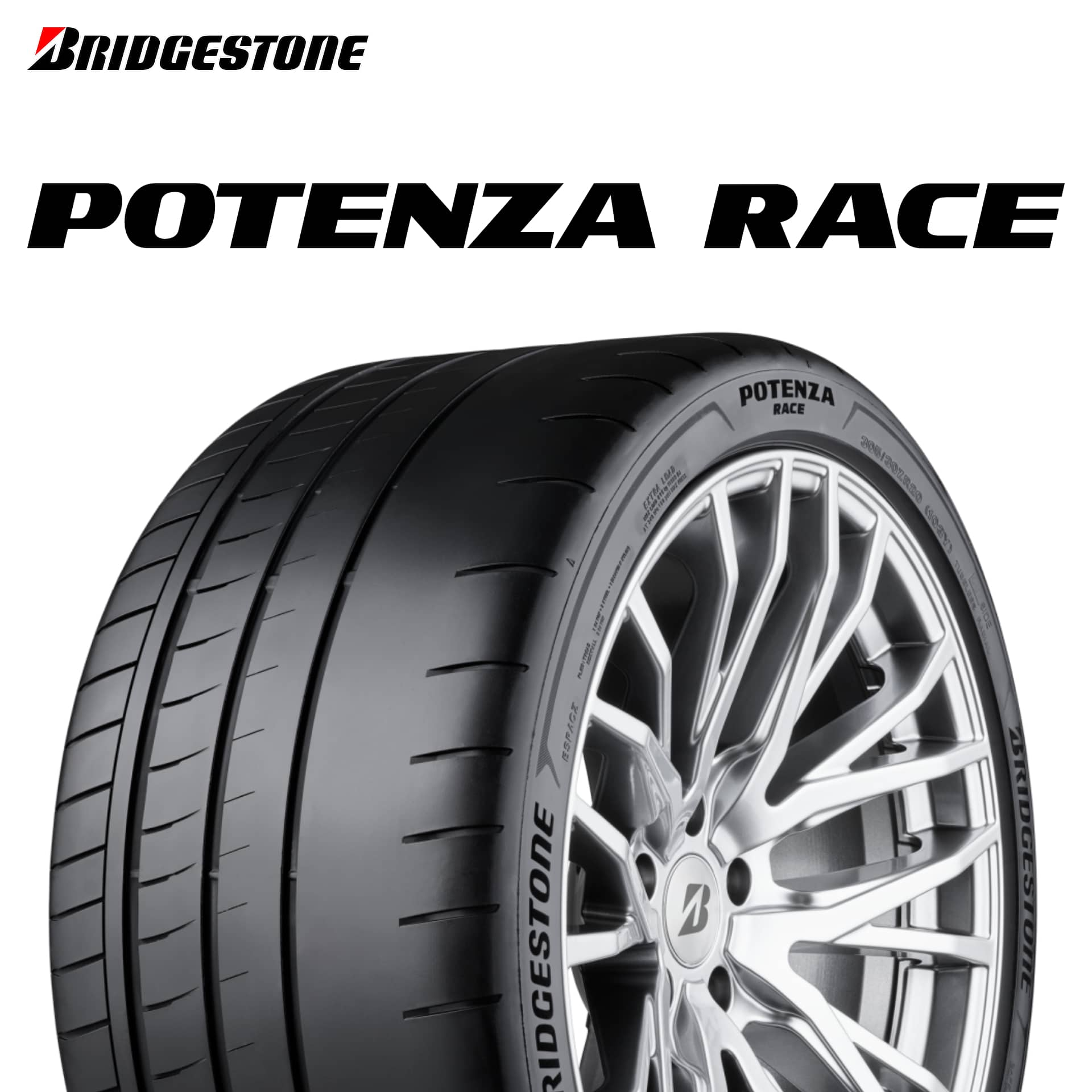 22年製 305/30R20 (103Y) XL L ブリヂストン POTENZA RACE (ポテンザ レース) ランボルギーニ承認タイヤ ウラカン 20インチ 新品