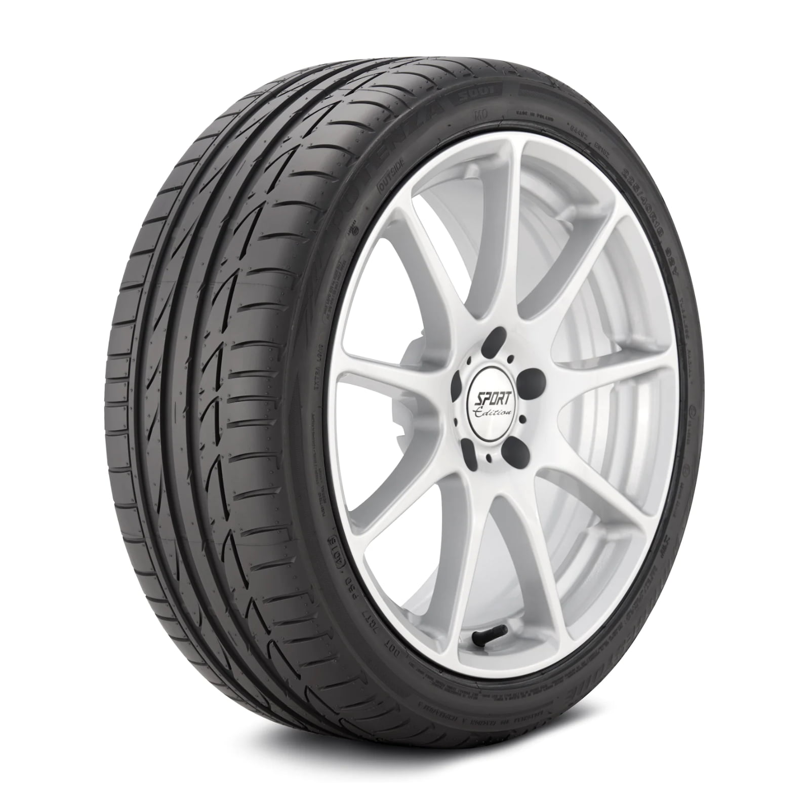 22年製 255/35R19 96Y XL AO ブリヂストン POTENZA S001 (ポテンザS001) アウディ承認タイヤ 19インチ 新品