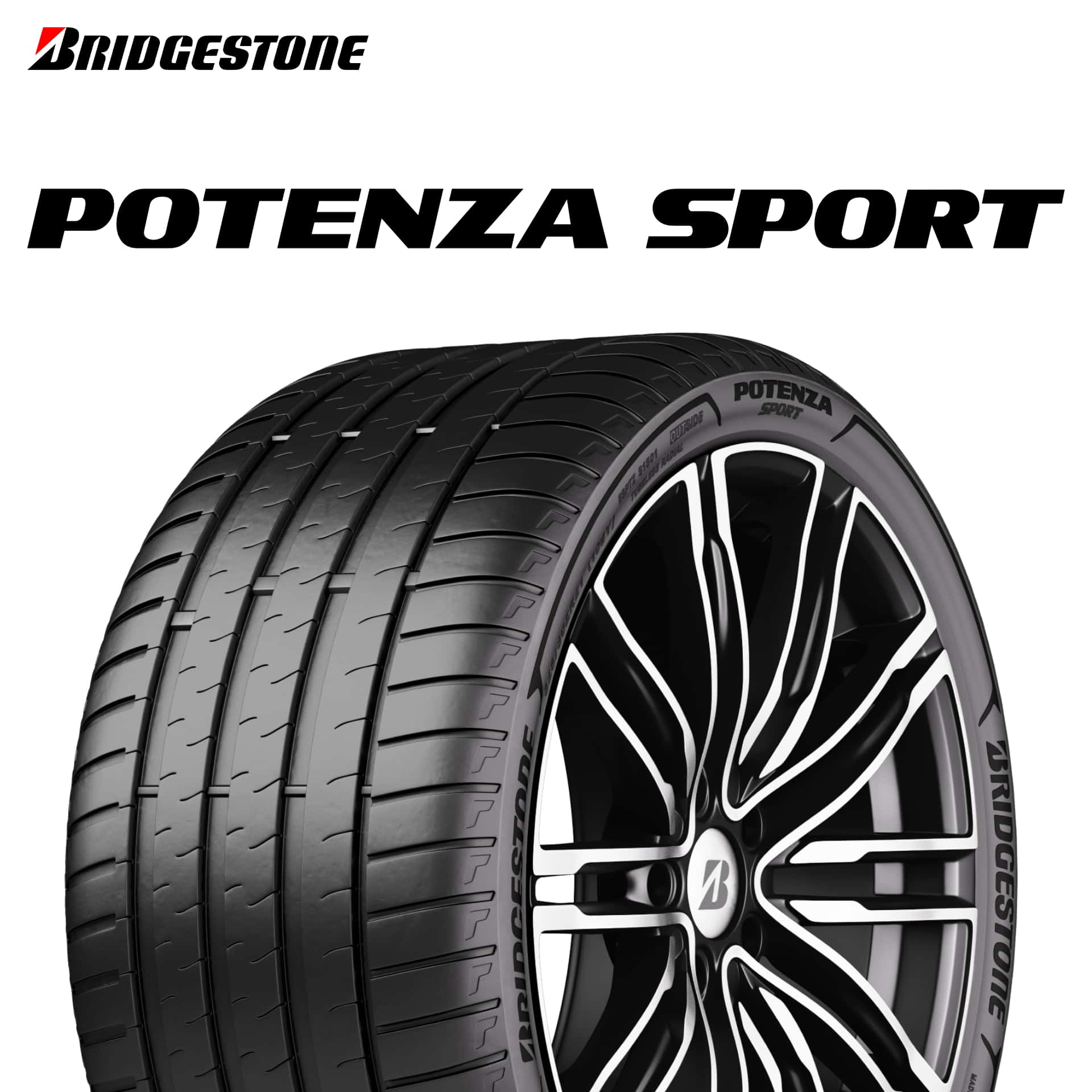 23年製 255/45R22 107W XL FSR ブリヂストン POTENZA SPORT ENLITEN (ポテンザ スポーツ エンライトン) フィスカー承認タイヤ 22インチ 新品