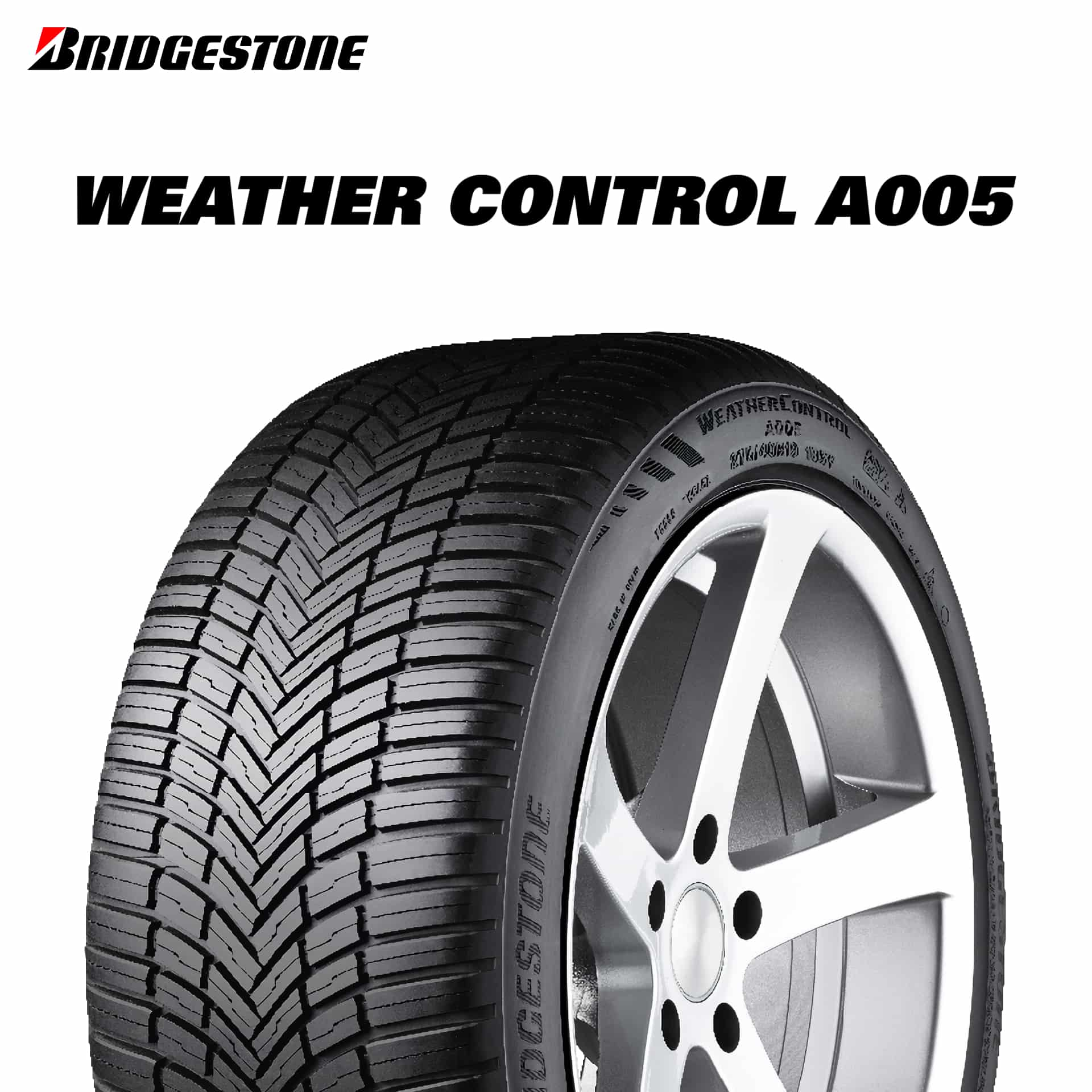 23年製 235/40R19 96Y XL ブリヂストン WEATHER CONTROL A005 EVO (ウェザー コントロールA005エボ) オールシーズンタイヤ 19インチ 新品