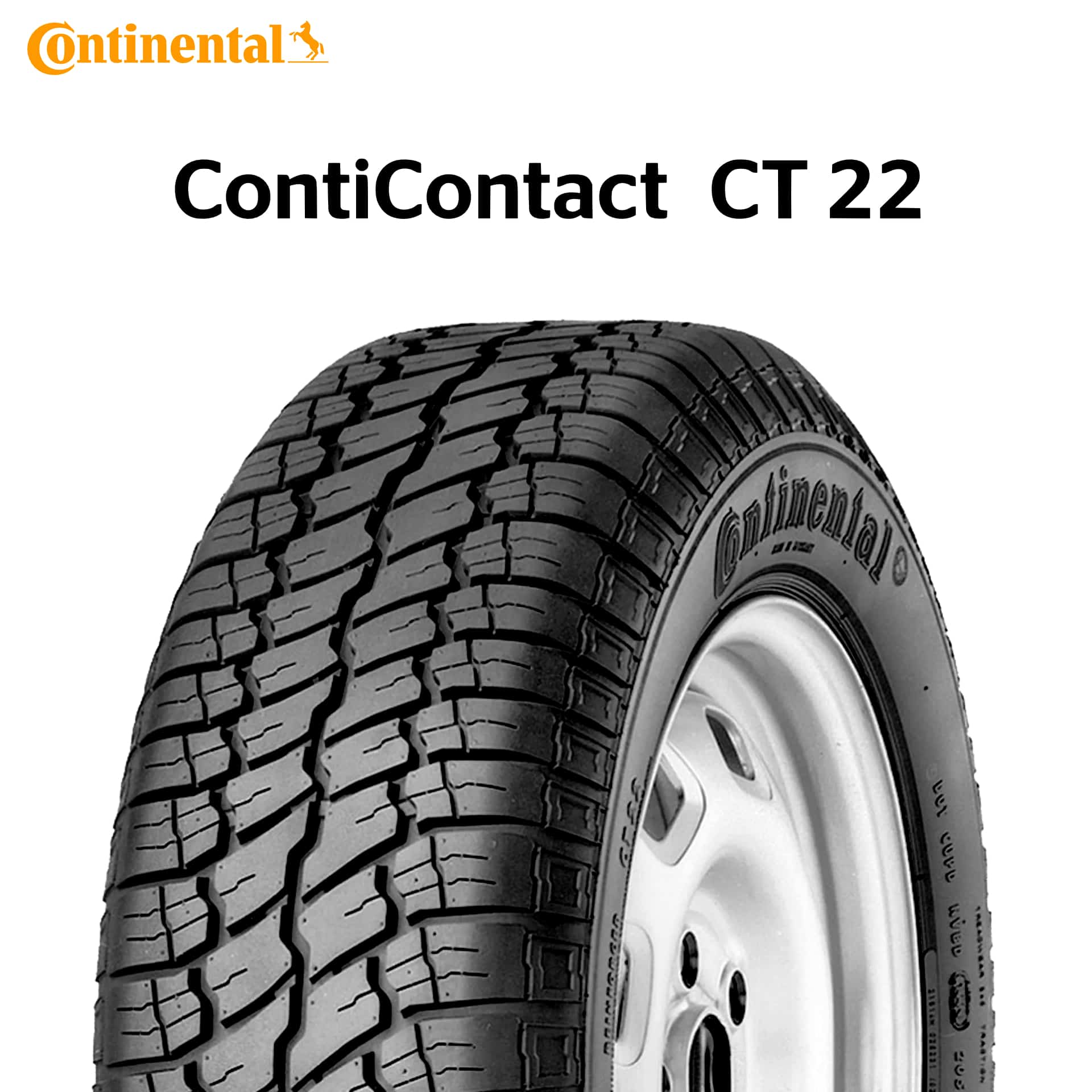 24年製 165/80R15 87T コンチネンタル ContiContact CT22 （コンチ