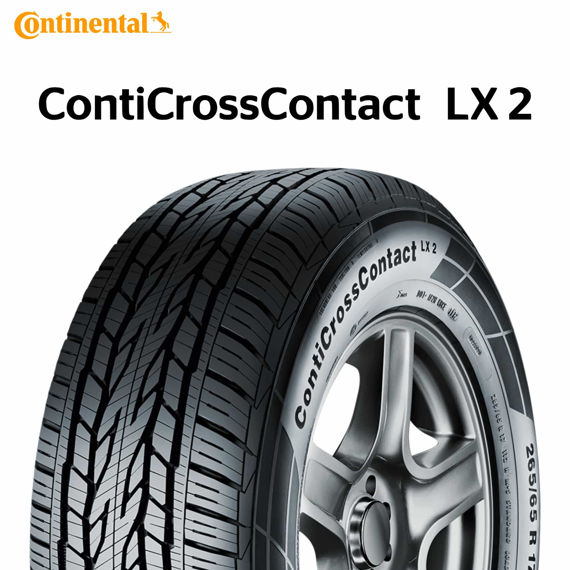 年製 R V コンチネンタル ContiCrossContact LX 2 コンチ