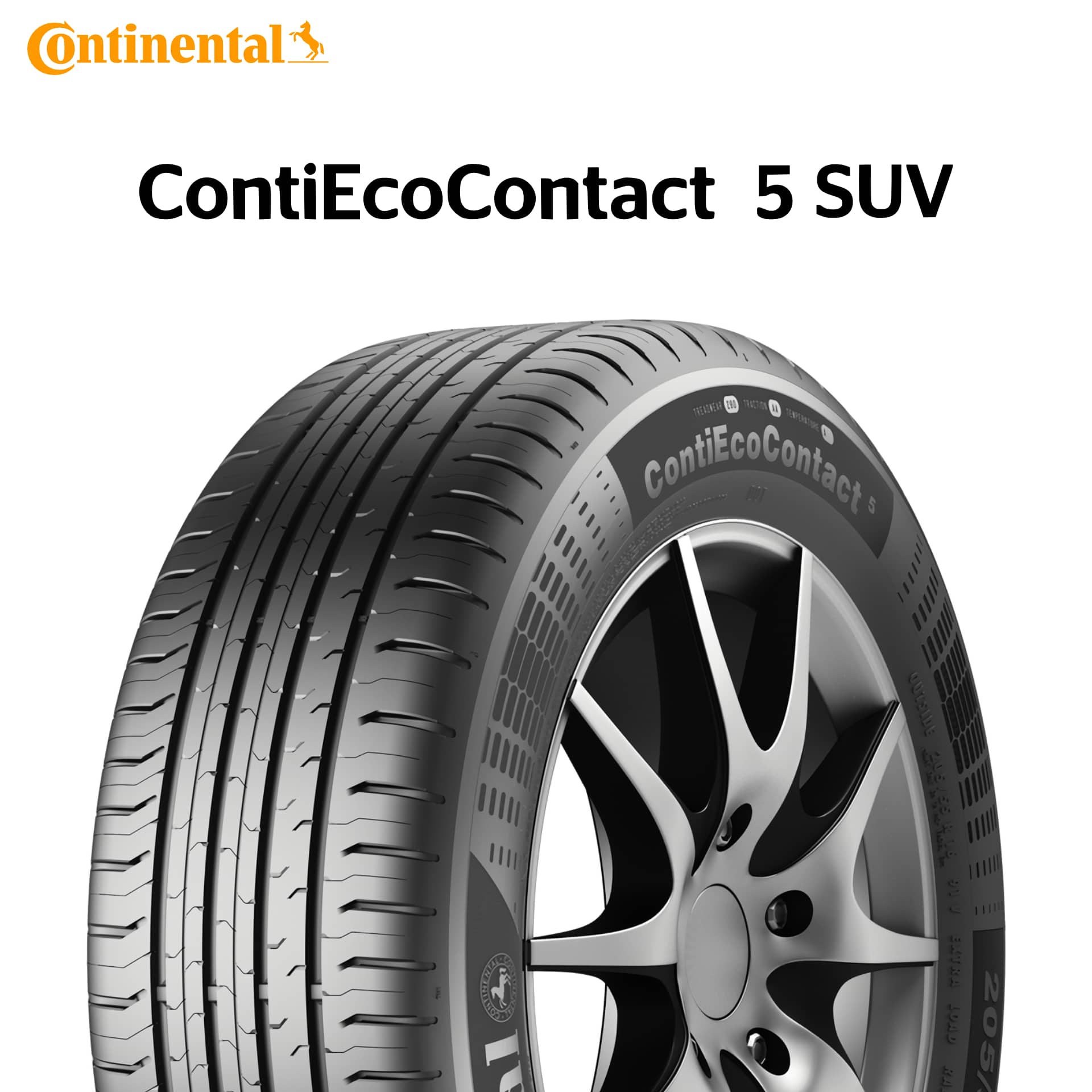 24年製 235/60R18 107V XL VOL コンチネンタル ContiEcoContact 5 SUV