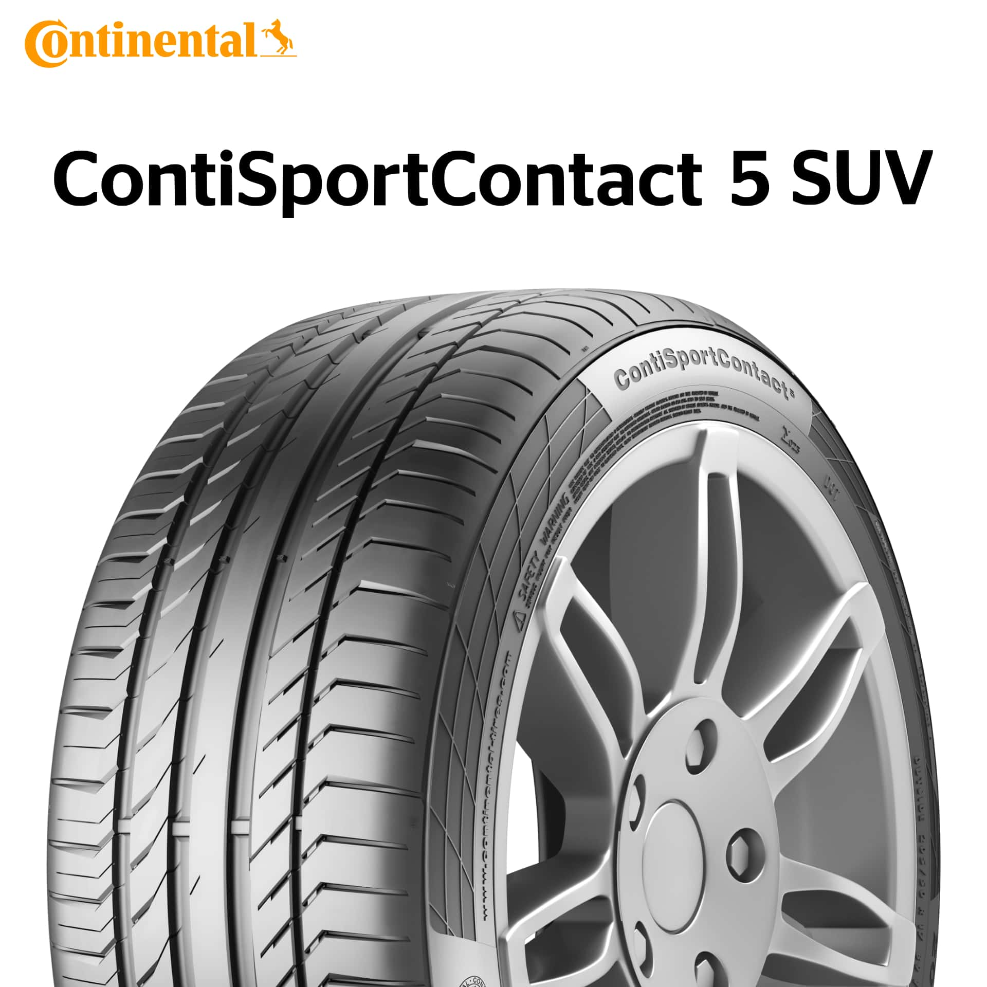 22年製 255/55R19 111W XL J LR コンチネンタル ContiSportContact 5 SUV (コンチスポーツコンタクト5 SUV) ジャガー・ランドローバー承認タイヤ CSC5 19インチ 新品