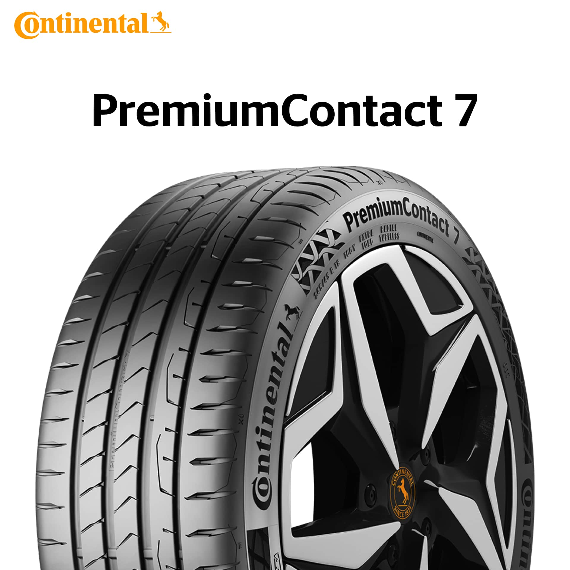 23年製 245/45R18 100Y XL コンチネンタル PremiumContact 7 EV (プレミアムコンタクト7 EV) PC7 18インチ 新品