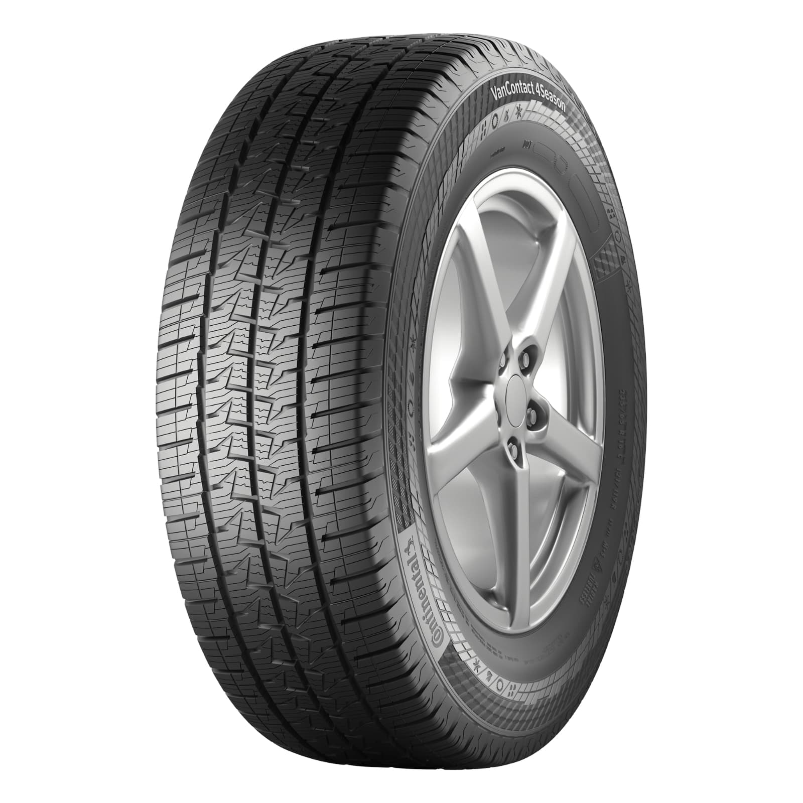 23年製 235/65R16 121/119R コンチネンタル VanContact 4Season （バン