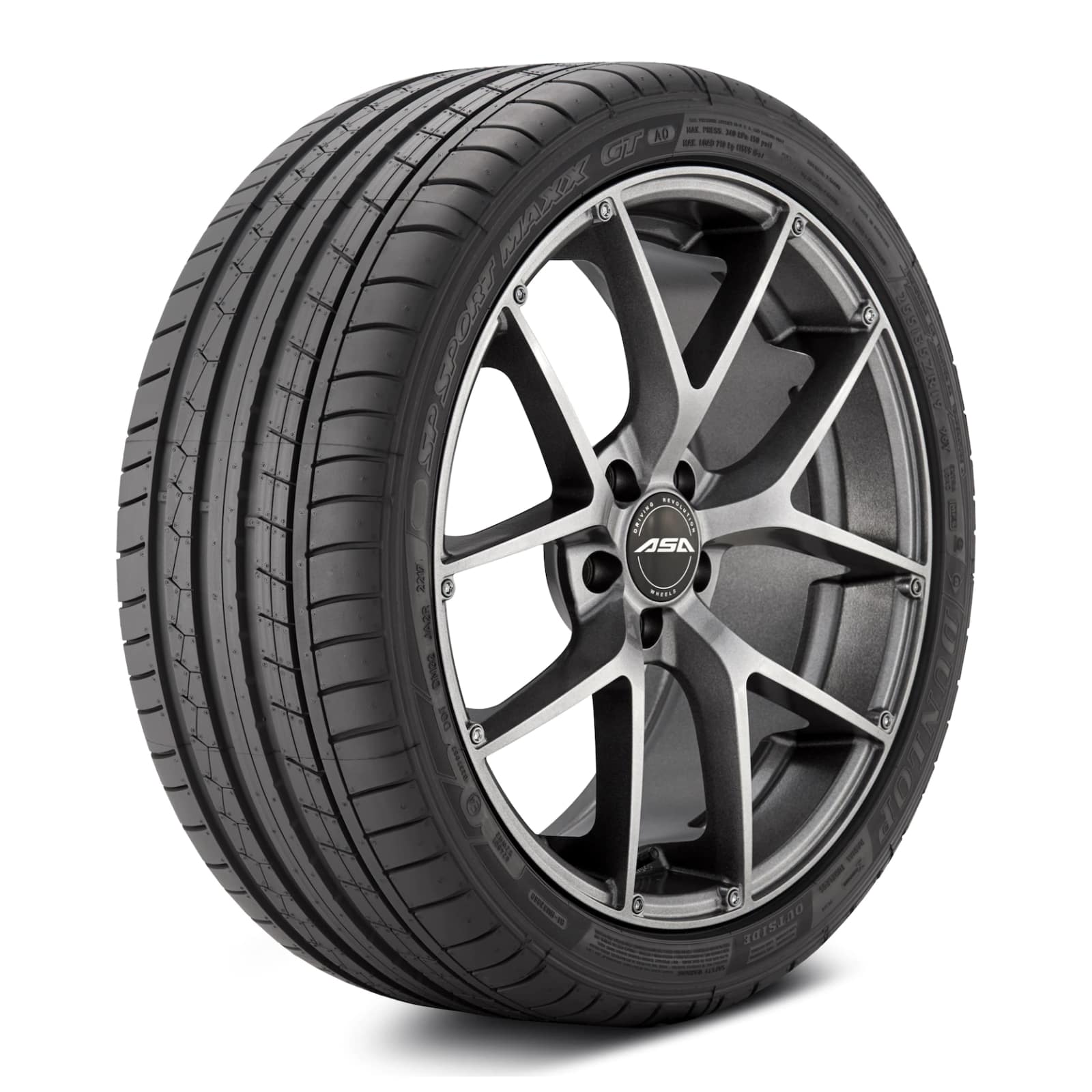 23年製 265/35R20 99Y XL AO ダンロップ SP SPORT MAXX GT (SPスポーツマックスGT) アウディ承認タイヤ A7 (AU573) 20インチ 新品