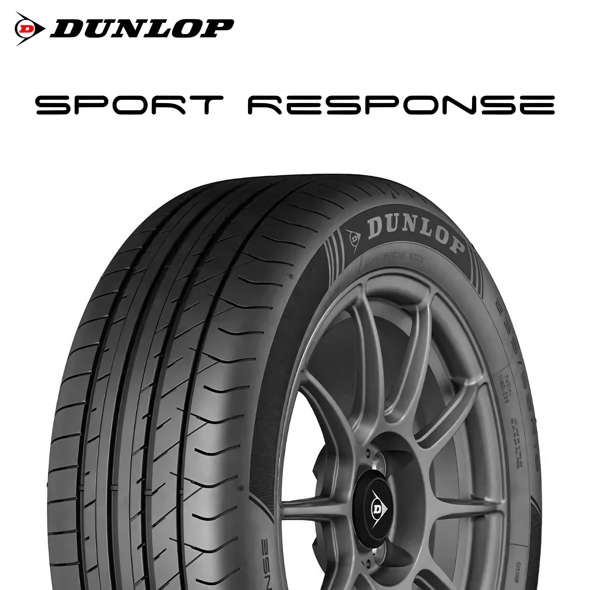 25年製 225/55R19 99V ダンロップ SPORT RESPONSE （スポーツ