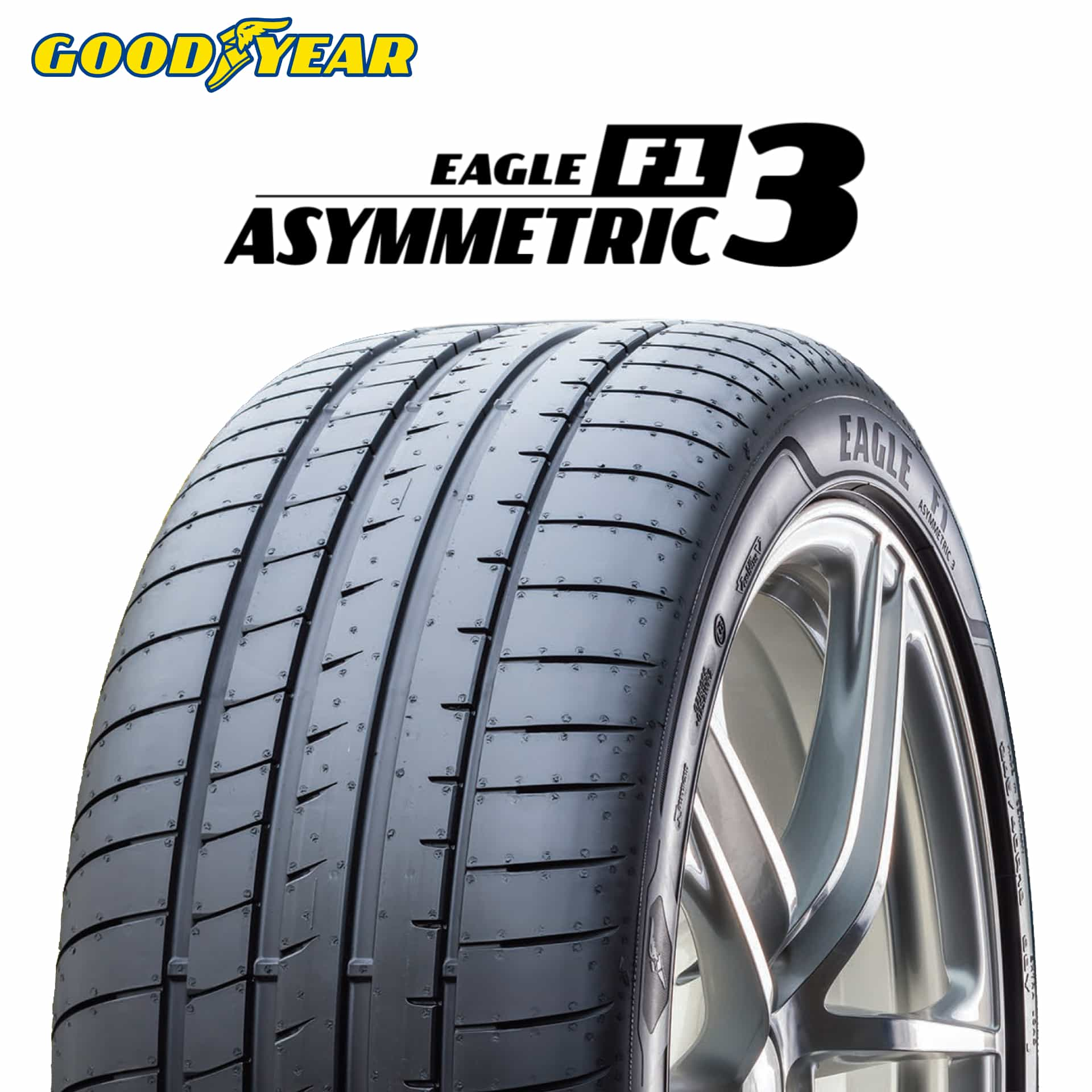 21年製 225/55R17 101W XL J グッドイヤー EAGLE F1 ASYMMETRIC 3 (イーグルF1 アシメトリック3) ジャガー承認タイヤ 17インチ 新品