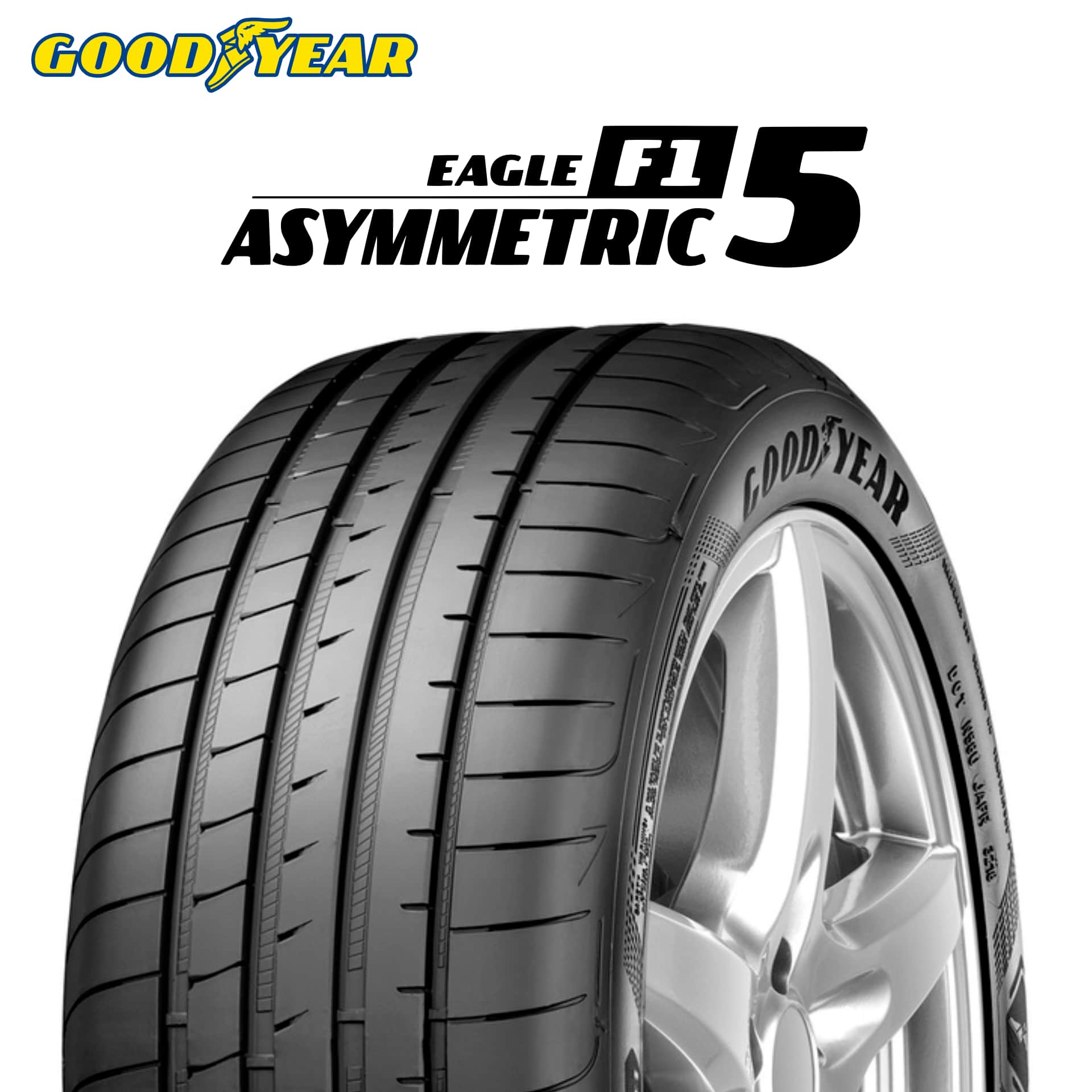 22年製 255/30R21 93Y XL グッドイヤー EAGLE F1 ASYMMETRIC 5 (イーグルF1 アシメトリック5) 21インチ 新品