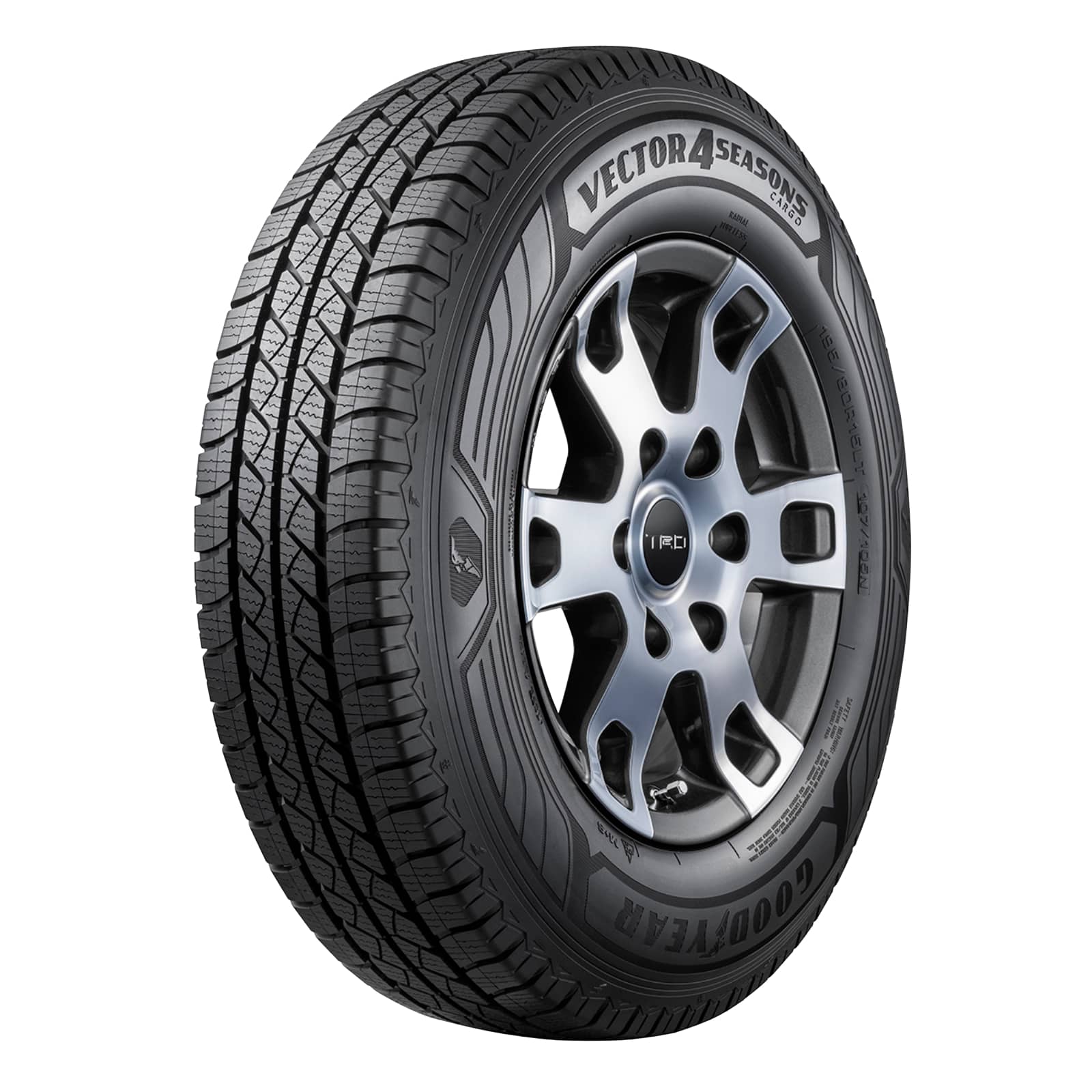 24年製 225/55R17 109/107H MO-V グッドイヤー Vector 4Seasons CARGO （ベクター フォーシーズンズ カーゴ） メルセデスベンツ承認タイヤ 17インチ オールシーズンタイヤ 新品
