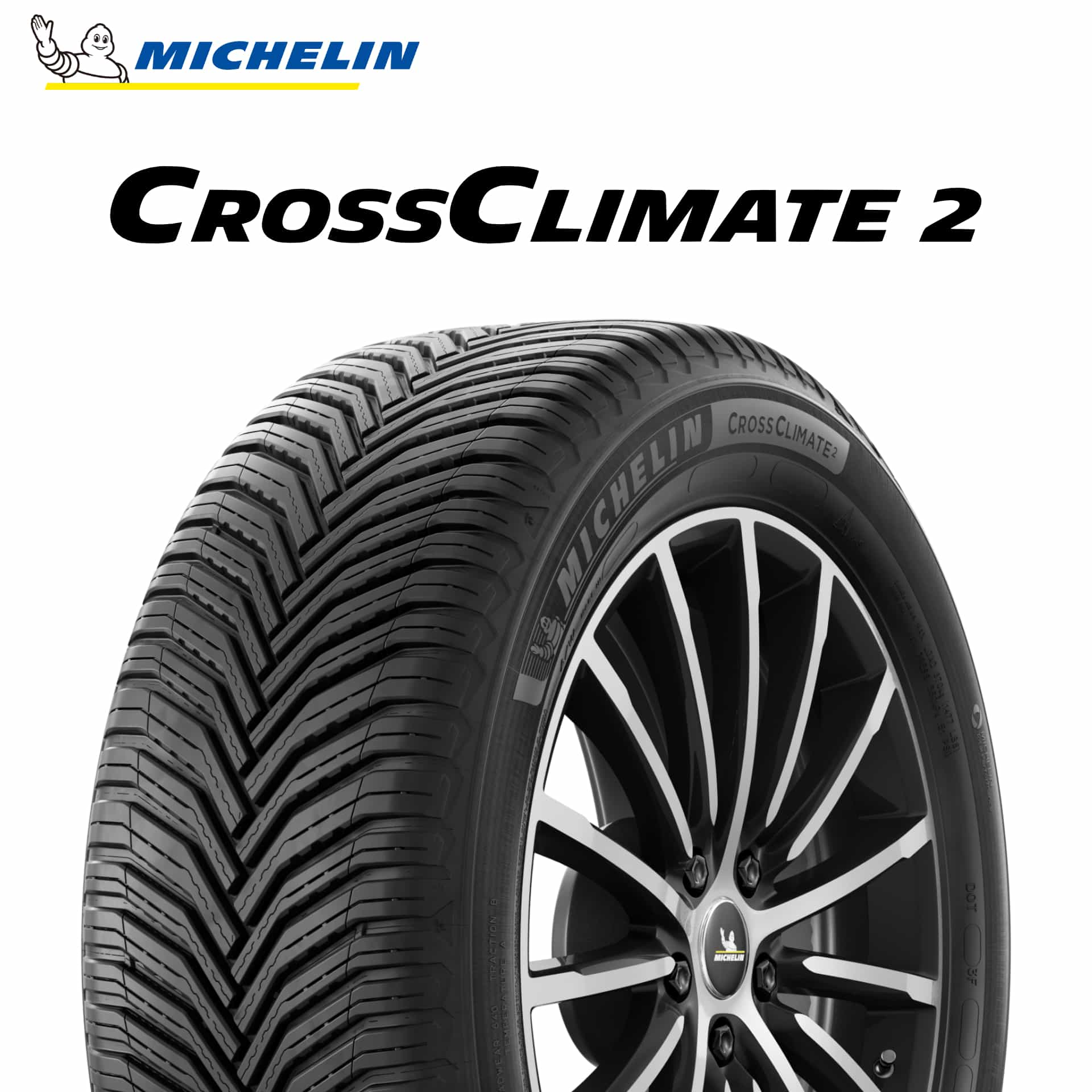 22年製 275/45R20 110H XL VOL ミシュラン CROSSCLIMATE 2 (クロスクライメート2) ボルボ承認タイヤ XC90 (V526) オールシーズンタイヤ CC2 20インチ 新品