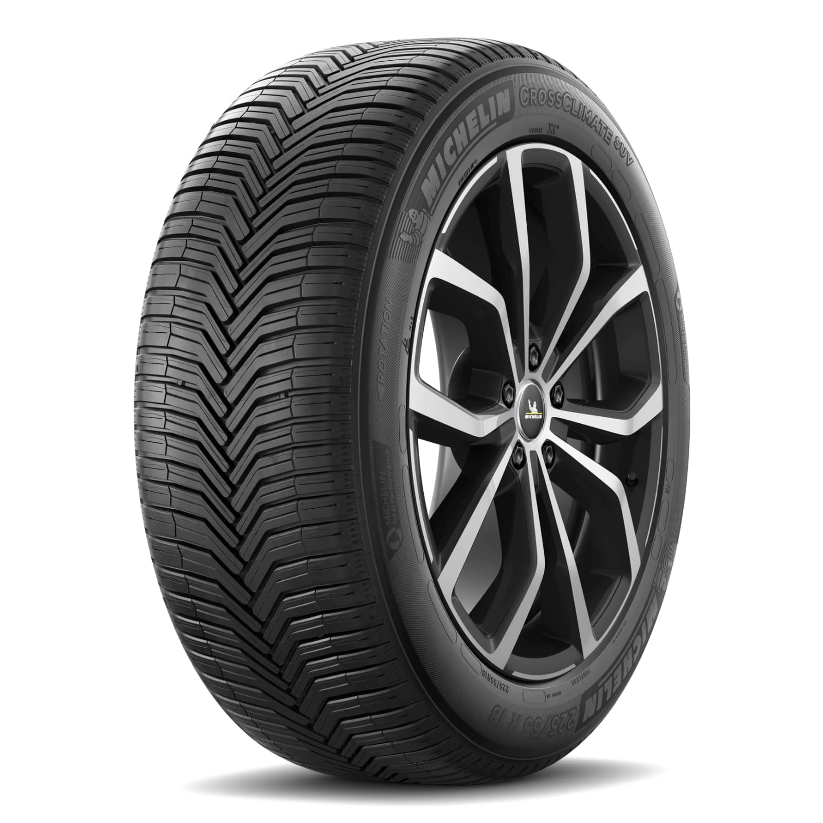 【バリ山】ミシュランクロスクライメートSUV 255/45R20 4本 22年製 245/45R20 103V XL ミシュラン CROSSCLIMATE SUV (クロス