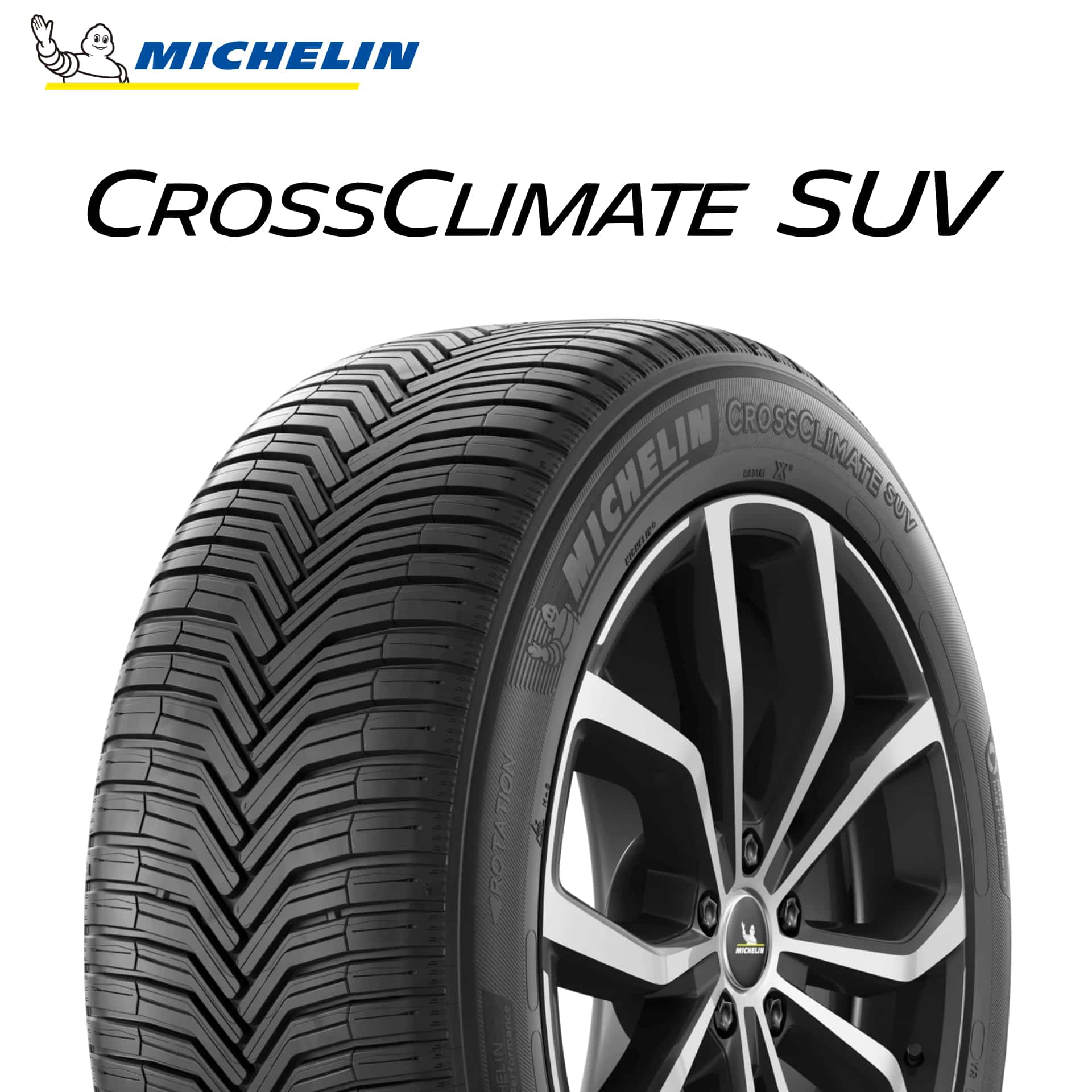 22年製 245/45R20 103V XL ミシュラン CROSSCLIMATE SUV (クロスクライメートSUV) オールシーズンタイヤ 20インチ 新品