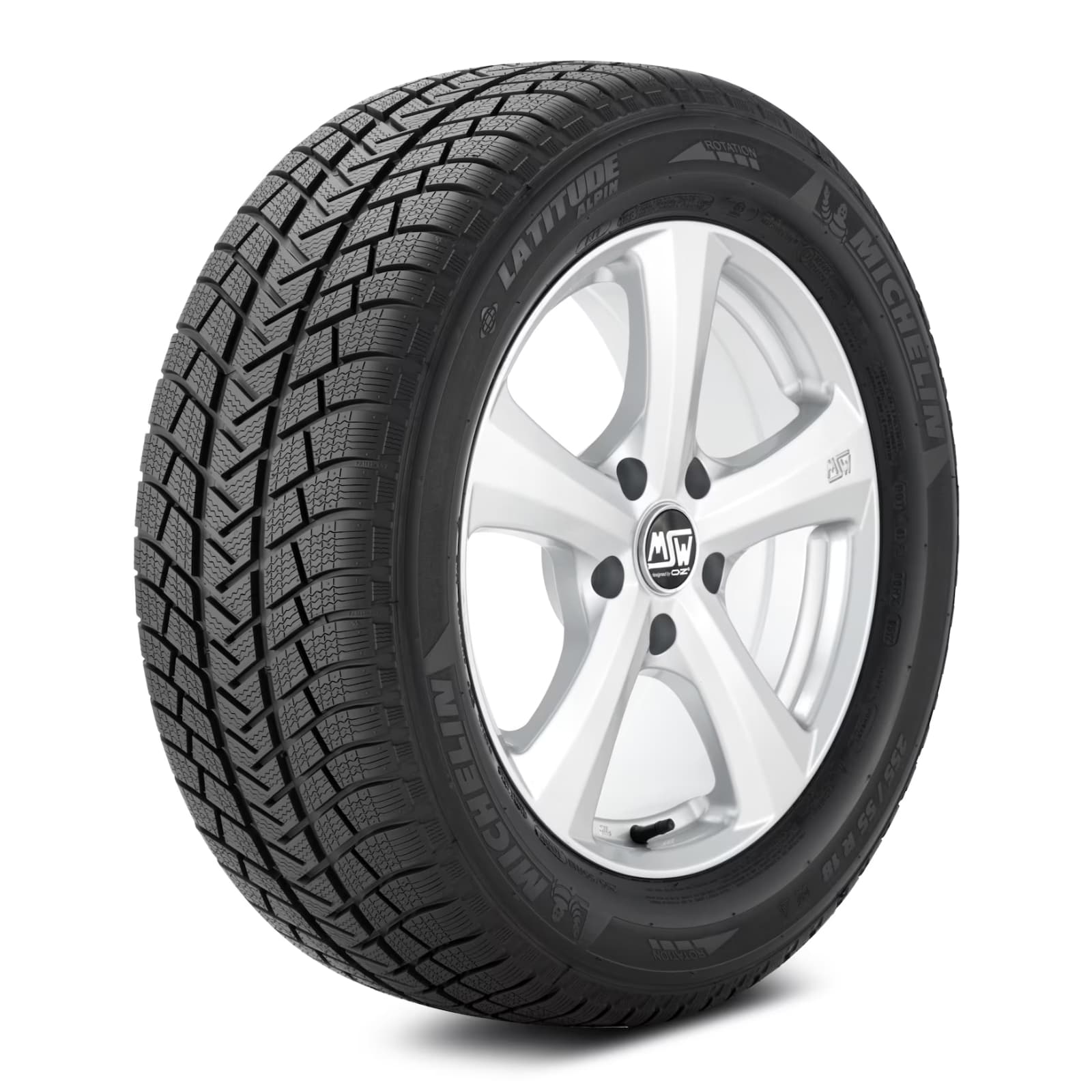 22年製 255/50R19 107H XL MO ミシュラン LATITUDE ALPIN (ラティチュード アルペン) メルセデスベンツ承認タイヤ 19インチ 新品