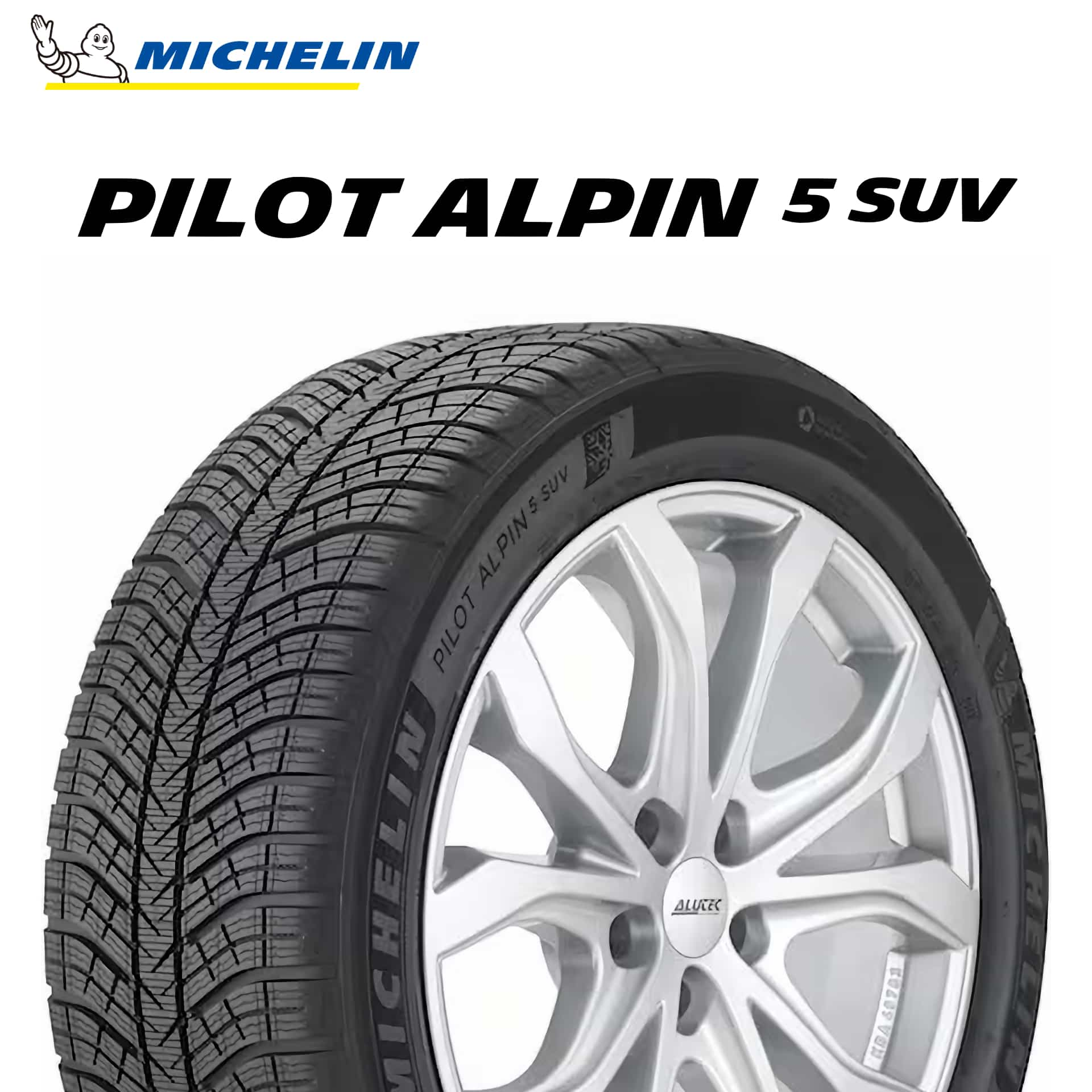 23年製 255/50R21 109H XL ★ ミシュラン PILOT ALPIN 5 SUV RFID (パイロット アルペン5 SUV RFID) BMW承認タイヤ iX (I20) 21インチ 新品