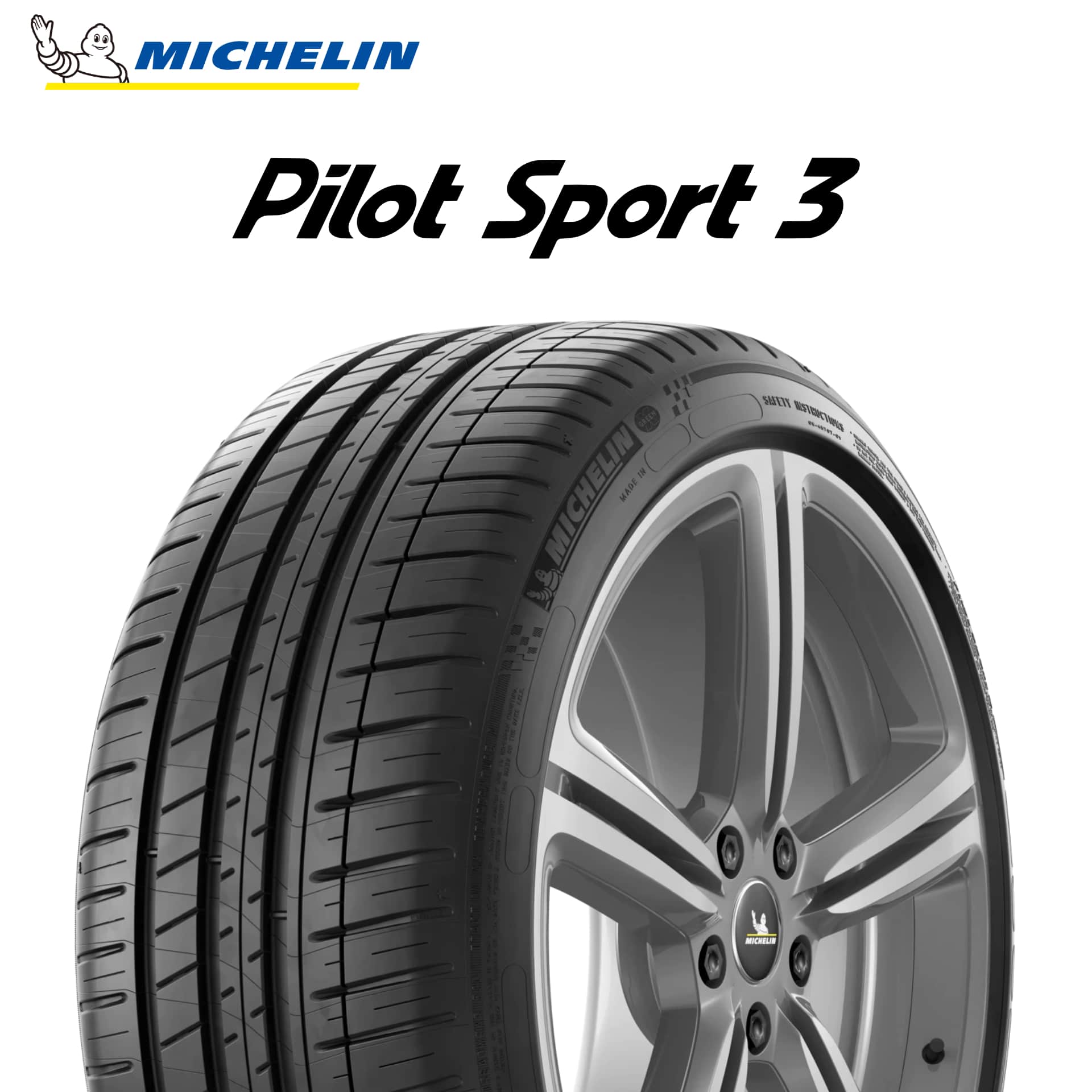 32_予約商品 4月中旬入荷予定 255/35R19 96Y XL AO ミシュラン PILOT SPORT 3 (パイロット スポーツ3) アウディ承認タイヤ PS3 19インチ 新品