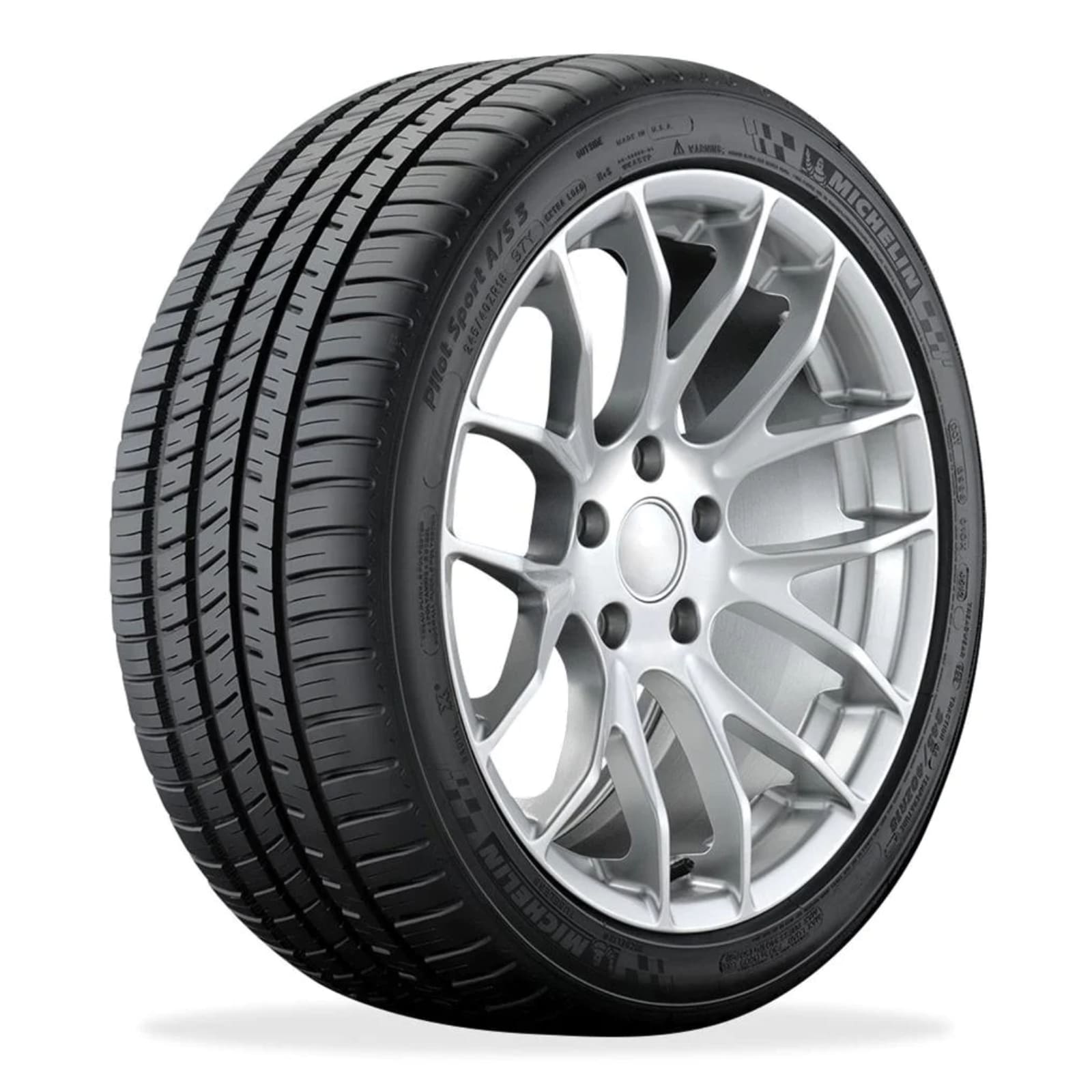 22年製 255/55R19 111V XL N0 ミシュラン PILOT SPORT A/S 3 (パイロット スポーツ オールシーズン 3) ポルシェ承認タイヤ 19インチ 新品