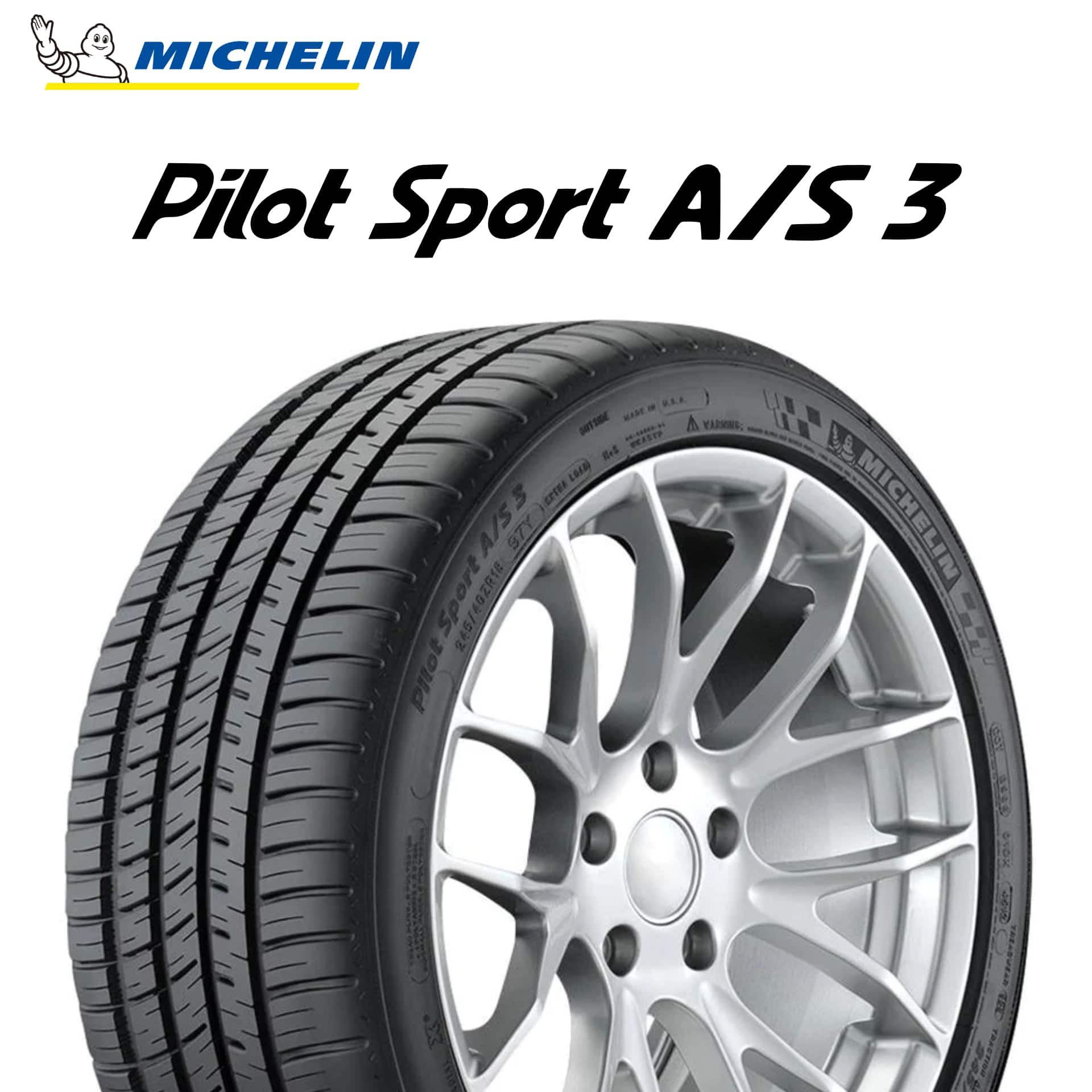 22年製 255/55R19 111V XL N0 ミシュラン PILOT SPORT A/S 3 (パイロット スポーツ オールシーズン 3) ポルシェ承認タイヤ 19インチ 新品