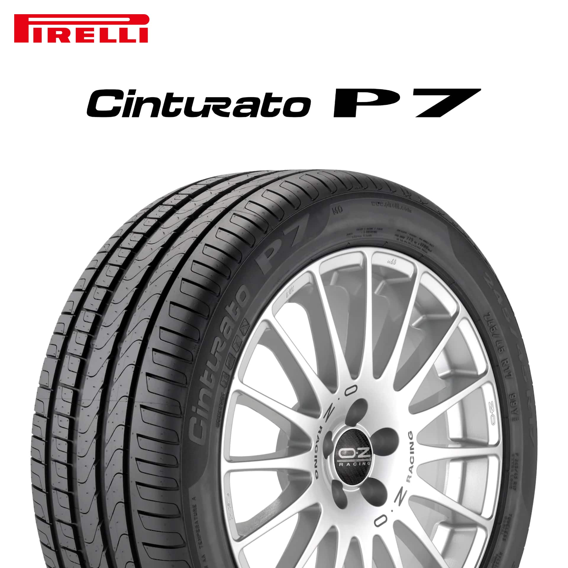 22年製 225/45R18 91W MO ピレリ Cinturato P7 (チントゥラートP7) メルセデスベンツ承認タイヤ 18インチ 新品