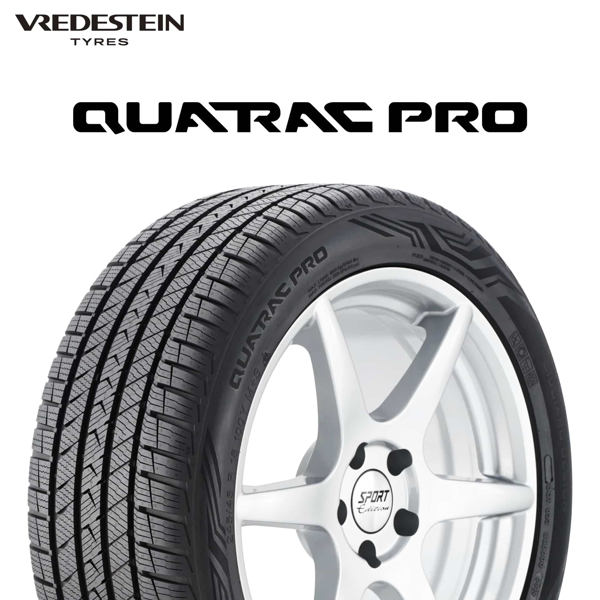 23年製 285/40R22 110Y XL ブレデシュタイン QUATRAC PRO (クワトラック プロ) オールシーズンタイヤ 22インチ 新品