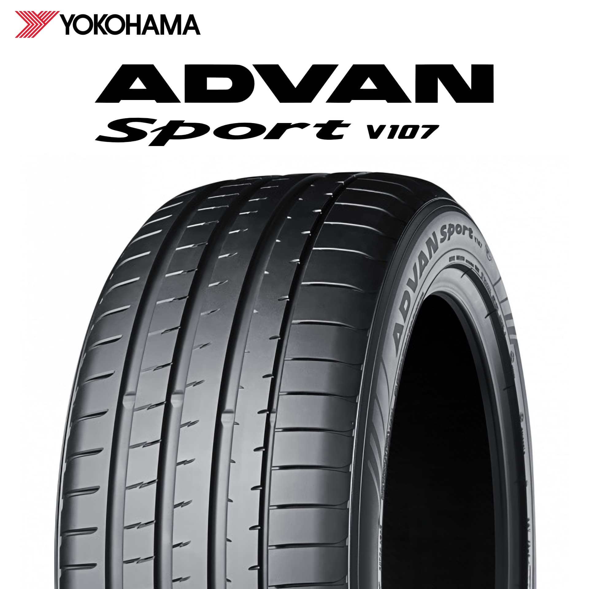 23年製 日本製 265/35R19 (98Y) XL ヨコハマタイヤ ADVAN Sport V107 (アドバン スポーツV107) 19インチ 新品