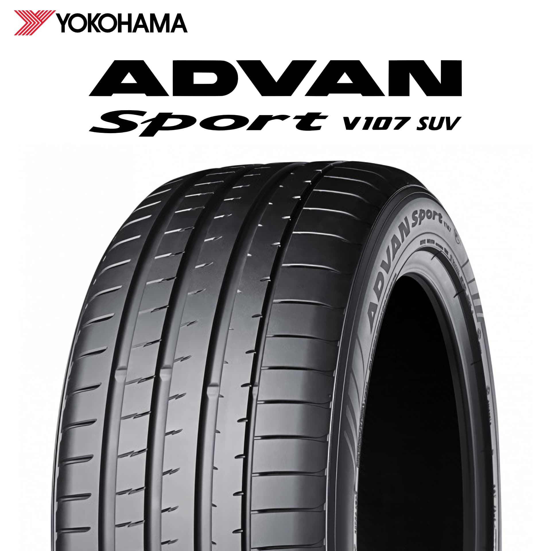 23年製 日本製 295/35R22 108Y XL ヨコハマタイヤ ADVAN Sport V107 SUV (アドバン スポーツV107 SUV) 22インチ 新品