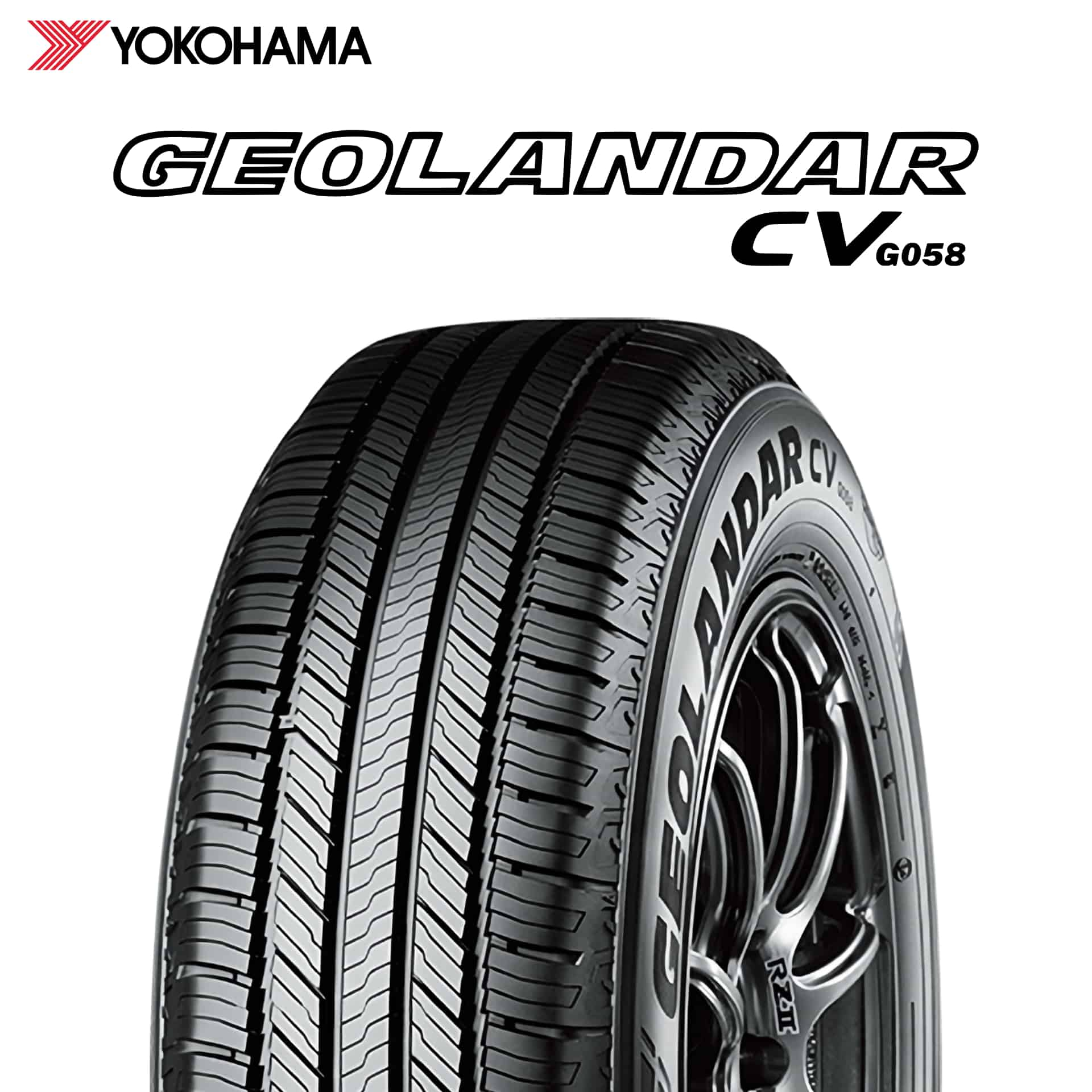 23年製 235/55R20 102V ヨコハマタイヤ GEOLANDAR CV G058 (ジオランダーCV G058) 20インチ 新品